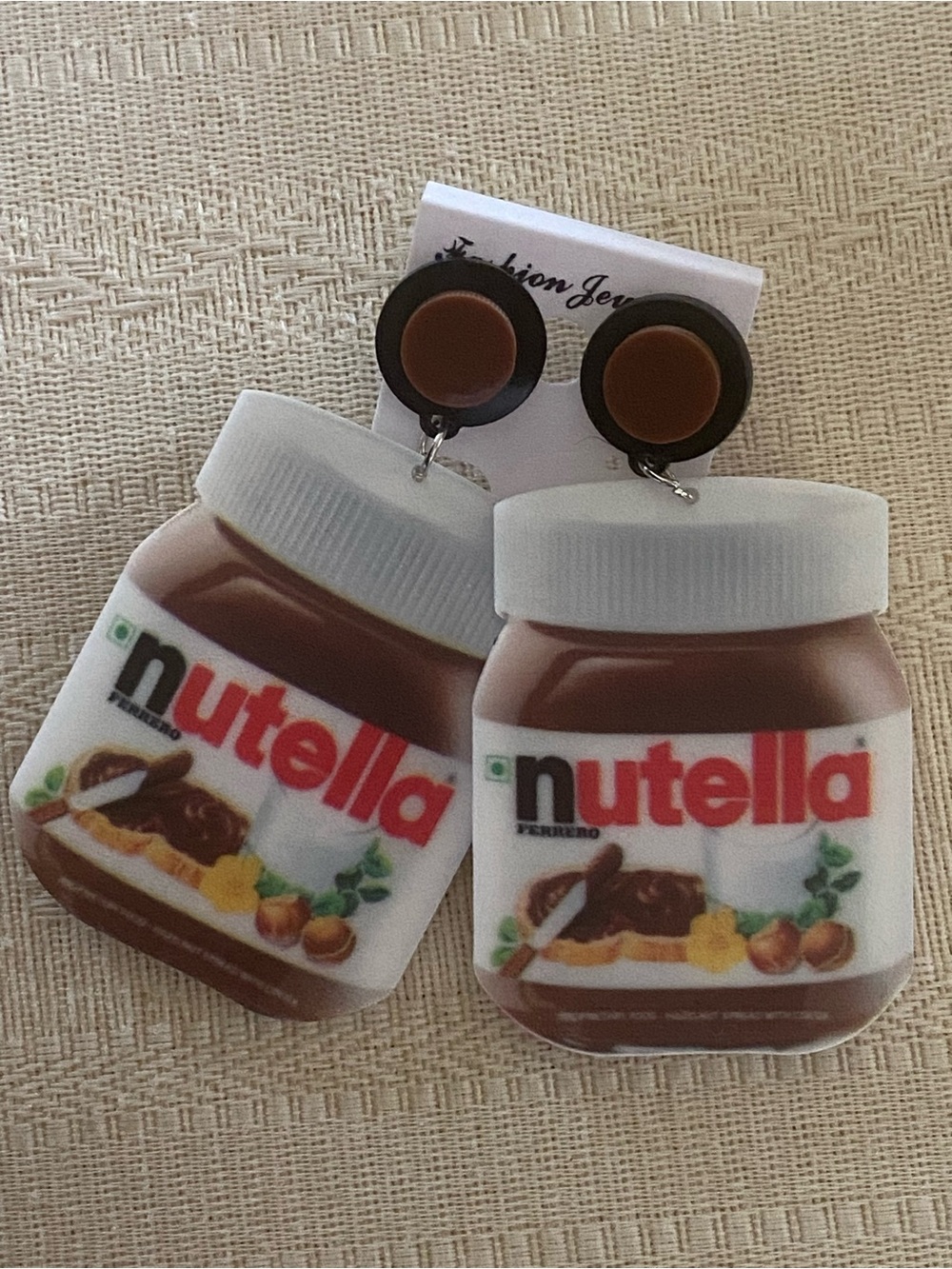 Nutella Earrings new